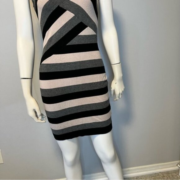 Ted Baker London Caligo Striped Bodycon Dress Size 2 - Picture 4 of 13